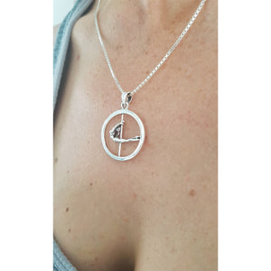 Pole Dance Pendant - Dove