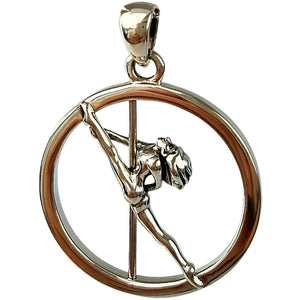 Pole Dance Pendant - Vertical Split